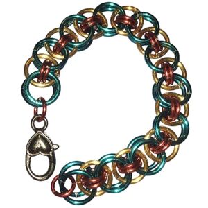 Multicolor Chain Link Bracelet